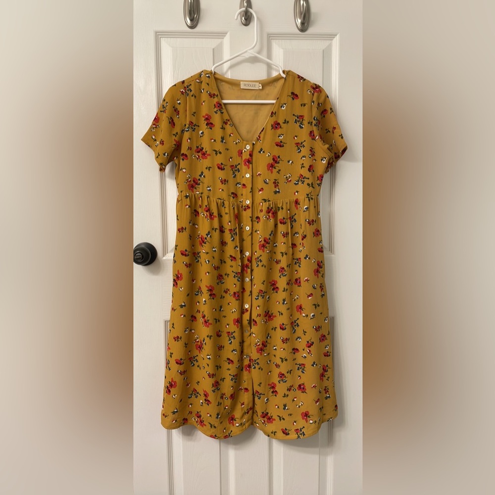 Roolee Button Dress